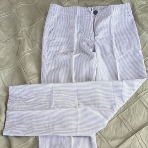 NorthStyle Women's Blue and White Striped Pants